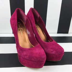5 for $25 Jessica Simpson Waldo Cranberry Platform